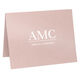 Prominent Initials Folded Shimmer Note Cards Image 2 of 8